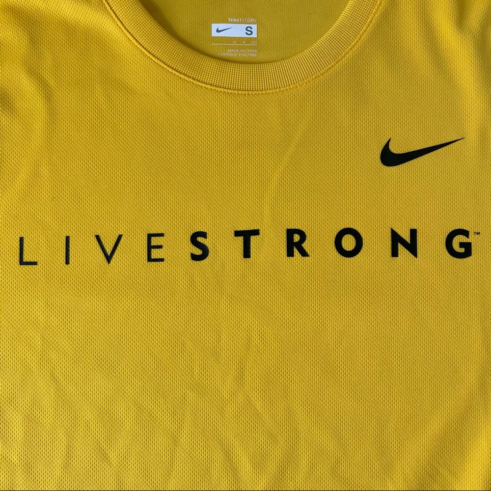 Livestrong NikeFitDry Cycling Jersey